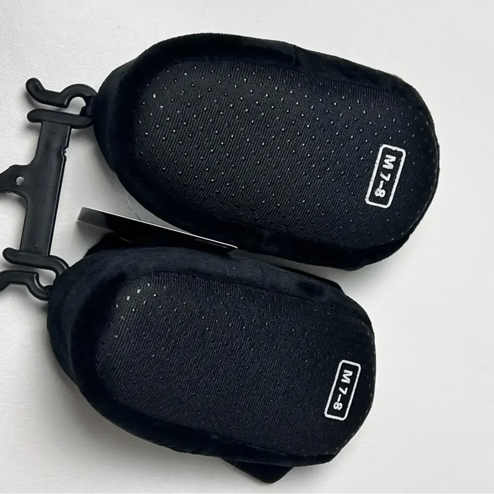 Star Wars Darth Vader  Character Boy's Black Slippers  Sz M 7-8